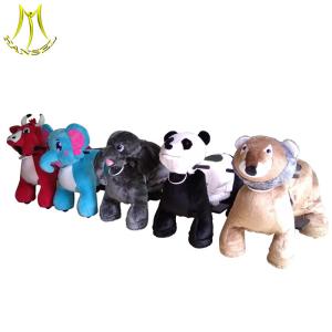 Wholesale Hansel wholesale walking coin operated motorized plush riding animals from china suppliers