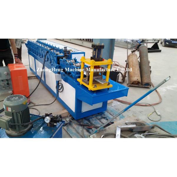 Aluminium Roller Shutter Door Roll Forming Machine 3 Tons 39mm / 42mm / 45mm