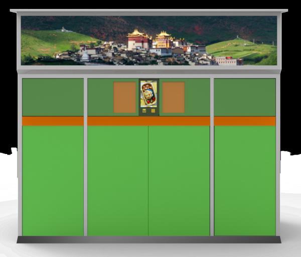 Quality Catering Combo Food Waste Recycling Smart Reverse Vending Machine Built In RFID Tag for sale
