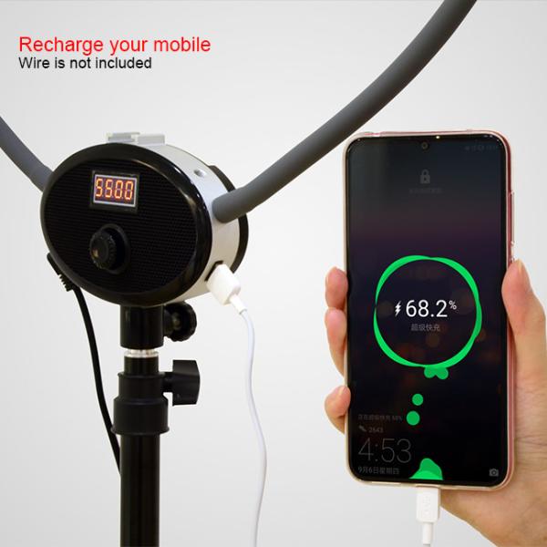 48w 96w Double Arms LED Fill Light Bicolor Eyelash Extension Beauty Lash Lamp For Live Streaming