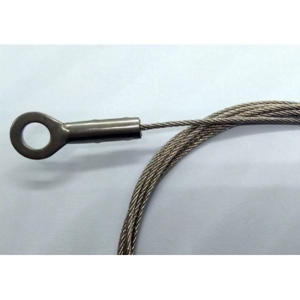 7x19 High Tensile Wire Rope Rigging Equipment Slings Hanging Hardware With End Eyes