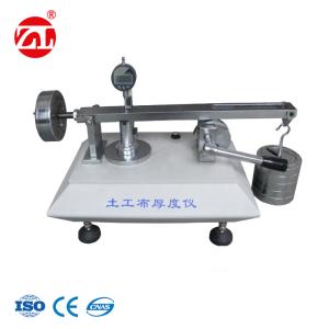 Wholesale ISO9863 Hardness Precision Dial Gauge Geosynthetics Geotextile Thickness Tester from china suppliers