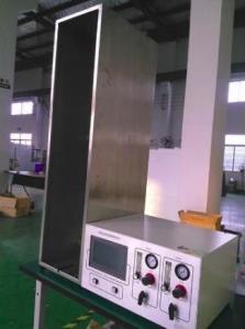 Wholesale IEC 60332 Single Cable Vertical Flame Tester , 45degree Flame Spread Test Machine from china suppliers