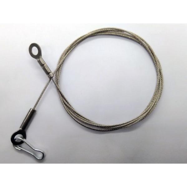7x19 High Tensile Wire Rope Rigging Equipment Slings Hanging Hardware With End Eyes
