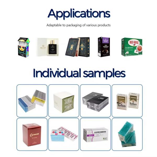 New Type Energy Saving Three Dimension Cellophane Wrapping Machine