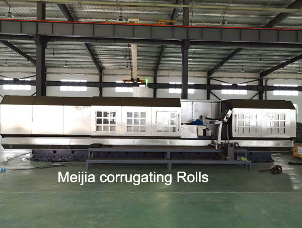 F Flute Single Facer Alloy Steel Corrugating Rolls