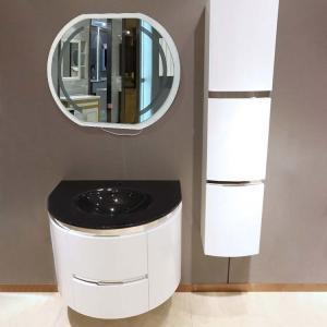 Wholesale SONSILL PVC Hotel Bathroom Vanity Modern Black With Soft Closing Hinges from china suppliers
