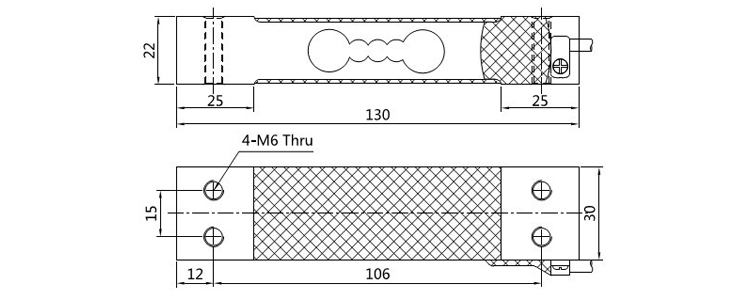 Customized 50kg 100kg Beehive Scale Platform Scale High Accuracy Single Point Load Cell