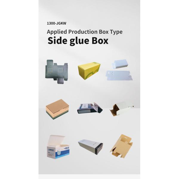 300m/min Bottom Lock Dual- Corrugated Box Folder Gluer Machine with Hot Glue Function