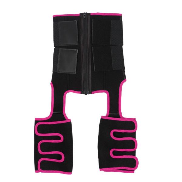 3XL 4XL Plus Size Waist Cincher 3 In 1 Waist And Thigh Trimmer Booty Sculptor