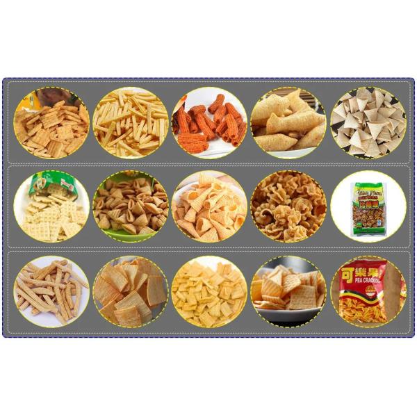 Automatic Fried Extrusion Food 3D Snack Pellet Machinery