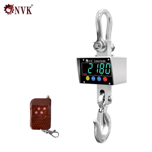 Quality NVK OCS-B 1T-100T Digital Crane Scale Rechargeable Battery With Remote Control for sale
