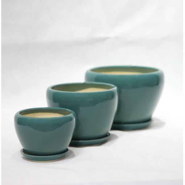 Contemporary Ceramic Pots For Artificial Plants And Greenery Low Maintenance Decor