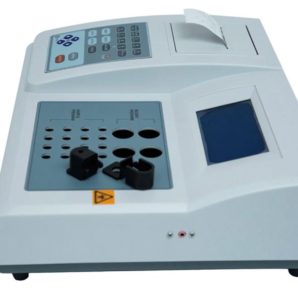 China Medical Equipment Blood Analysis System TWO-channel Semi-auto Coagulation Analyzer for Human or Vet