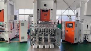 China Electric Aluminium Foil Container Easy Operation H-type Siemens Motors Making Machine on sale