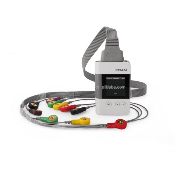 EDAN SE-2012 ECG 3 Channel 12 channel Holter Up to 8 days cable heart rate monitor
