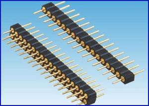 China 2.54mm Round Pin Header Pitch on sale