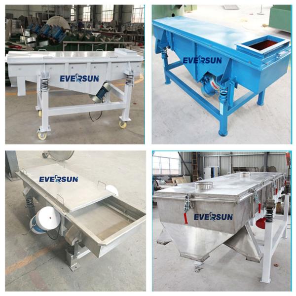Carbon Steel Linear Classifying Screen Sieve For Wood Chip