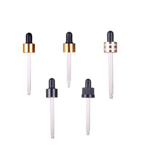 Wholesale Professional Custom Color 18mm 20mm 24mm Pp Plastic Glass Dropper For Skin Care from china suppliers