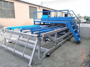 China Steel Bar 12m 100mm Wire Mesh Welding Machines , Automatic Welded Wire Mesh Machine on sale