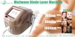 New technology 755/808/1064nm wavelength diode laser for all kinds of hair