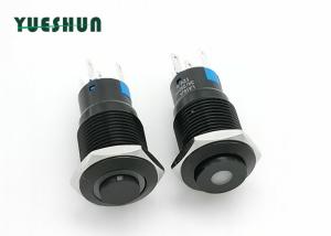 Illumunated Aluminum Push Button Switch , Latching Push Button Power Switch
