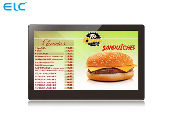 Quality Quad Core  POE Powered Android Tablet , Touch Screen Digital Signage for sale