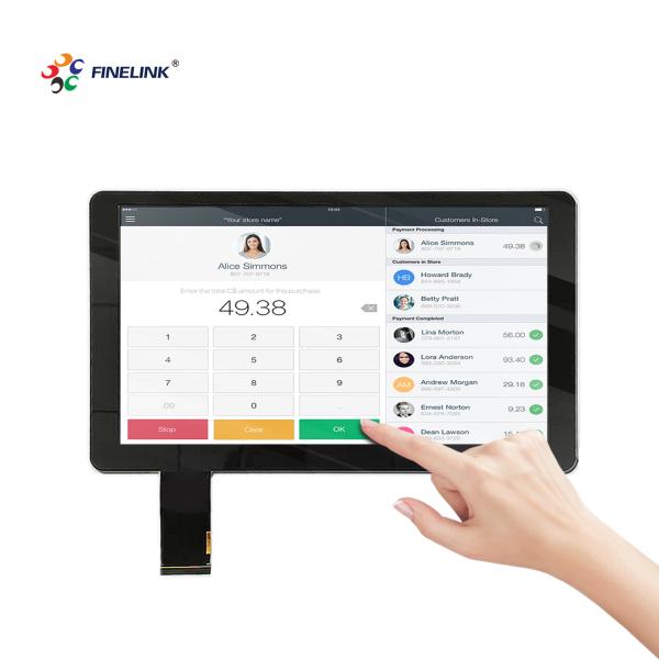 Quality 13.3 Inch Multi Touch Screen Waterproof Capacitive Touch Display ODM for sale