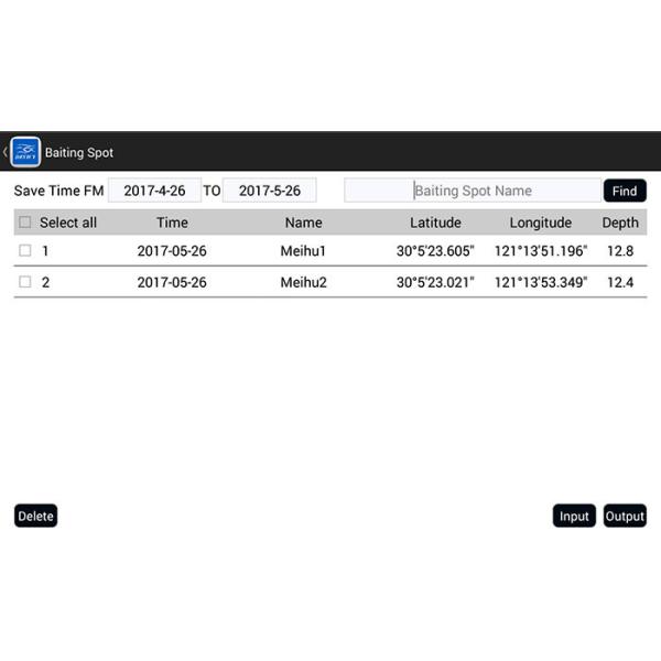 DEVICT Fishing Robot simple- touch operation / wireless fish finder fishing robot