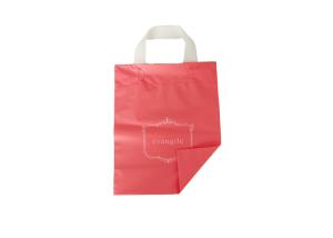 Wholesale Smooth LDPE Custom Plastic Handle Bags Recyclable And Reusable from china suppliers