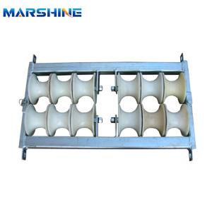 Wire Separation Device With Special Pulley Blocks For Lifting Platform