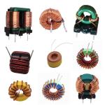 through hole toroidal common mode choke toroidal ferrite core inductor coil for