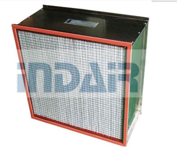Quality 500Pa Final Pressure Drop Custom HEPA Filter H13 With 350℃ Heat Resistant Separator for sale