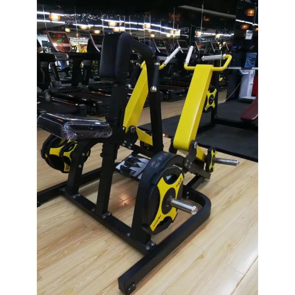 Gym Workout Equipment Commercial Plate Loaded Seated Incline Level Row