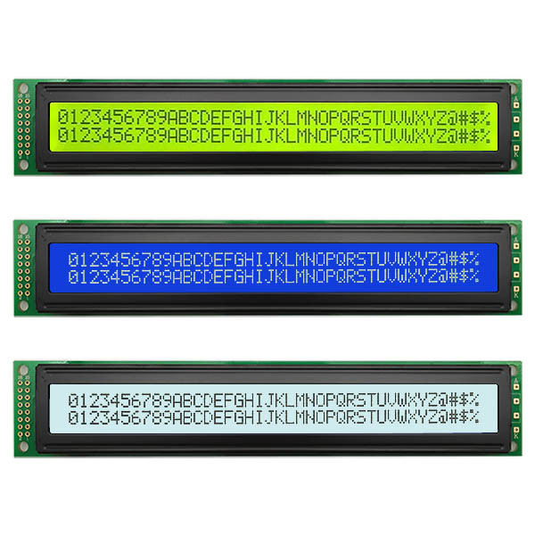 40x2 LCD Character Display Modules 4002 Monochrome COB LCM 16 Pin 8bit