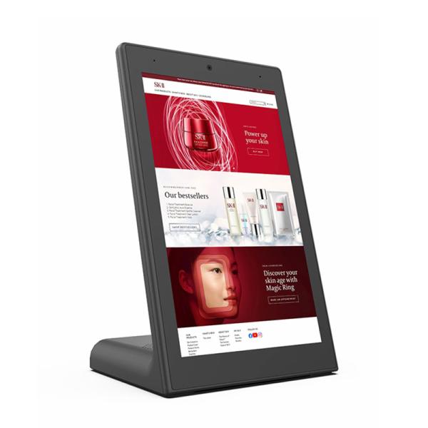 Quality 10.1 Inch Android Tablet L-shaped Desktop Android8.1 RK3288 Tablet IPS Touchscreen Tablet For Restaurant for sale