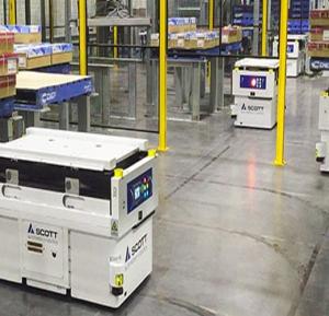 China CE Automatic Guided  Robot Warehouse  Agv Robot Car on sale