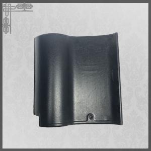 Wholesale Matte Glazed Ceramic Roof Tiles Blue Spanish 220mm Handmade Clay Roof Tiles from china suppliers