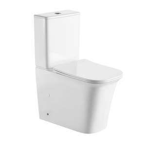 Buy cheap Back To Wall Two Piece Toilet Rimless Toilet For Bathrooms Comfortable Power from wholesalers