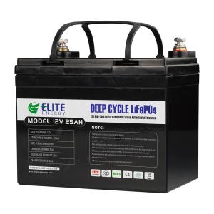 Wholesale OEM 25Ah Lithium Iron LFP 12V LiFePO4 Battery with Built In BMS from china suppliers