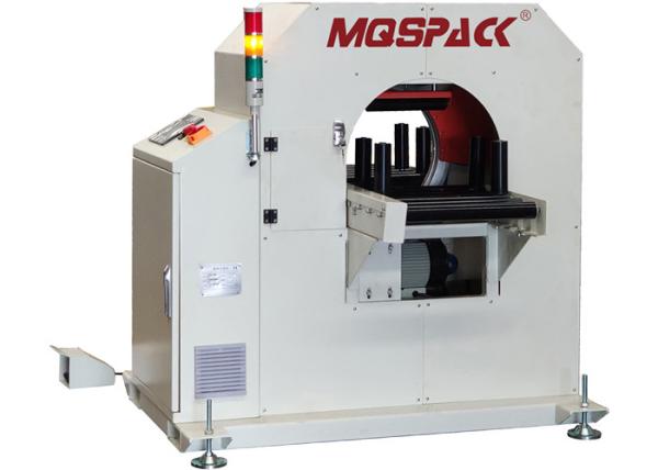 Electric Horizontal Stretch Wrapper , 1.1kw PLC Control Automatic Stretch