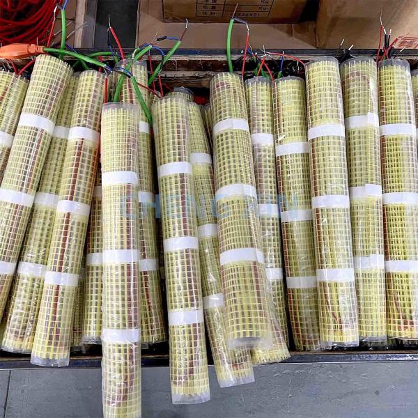 Waterproof Flexible Heating Cable Mat For Safe Temperature Regulation In Homes Offices