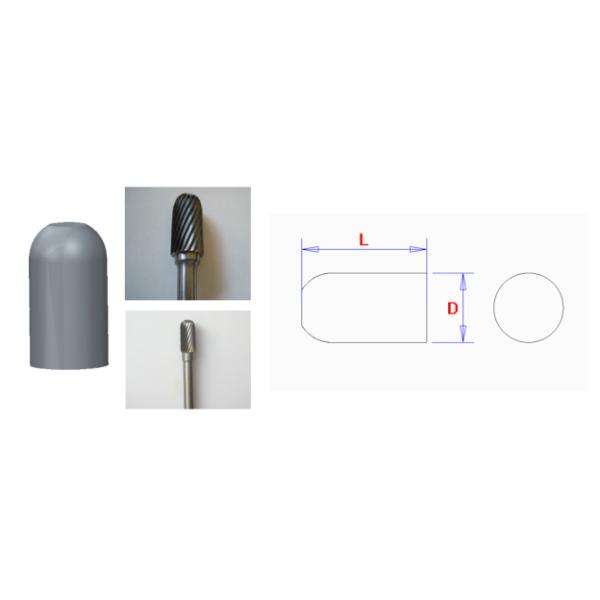 Custom Tungsten Carbide Burr High Efficiency Cemented Carbide Burrs For Rotary Files