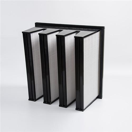 Quality Medium Efficiency Air F8 Filter Fiberglass Pleated Paper Custom Hepa Filters for sale