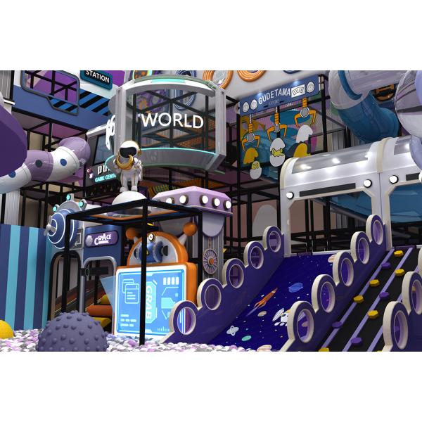 Custom Indoor Play Structure for Kids with Safety Features