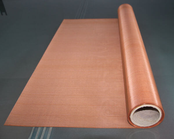 Architectural Industry Copper Wire Mesh Roll With Excellent Electrical