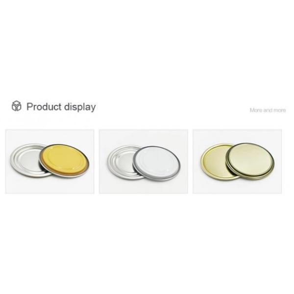73mm 83mm 99mm 153mm Round Tin 603# Tinplate Lid beverage tin can lid bottom