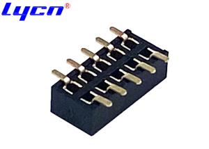 China SMT Pin Female Header Connector 1.27 Mm Pitch Dual Row For Medical Equipment on sale