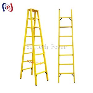 Wholesale 100kV Insulated Fiberglass Ladder for Electrical Work from china suppliers