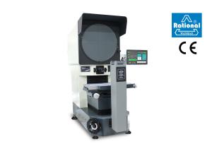 China Long Strode Horizontal Digital Optical Comparator 0~360° Projector Screen Rotary Range on sale